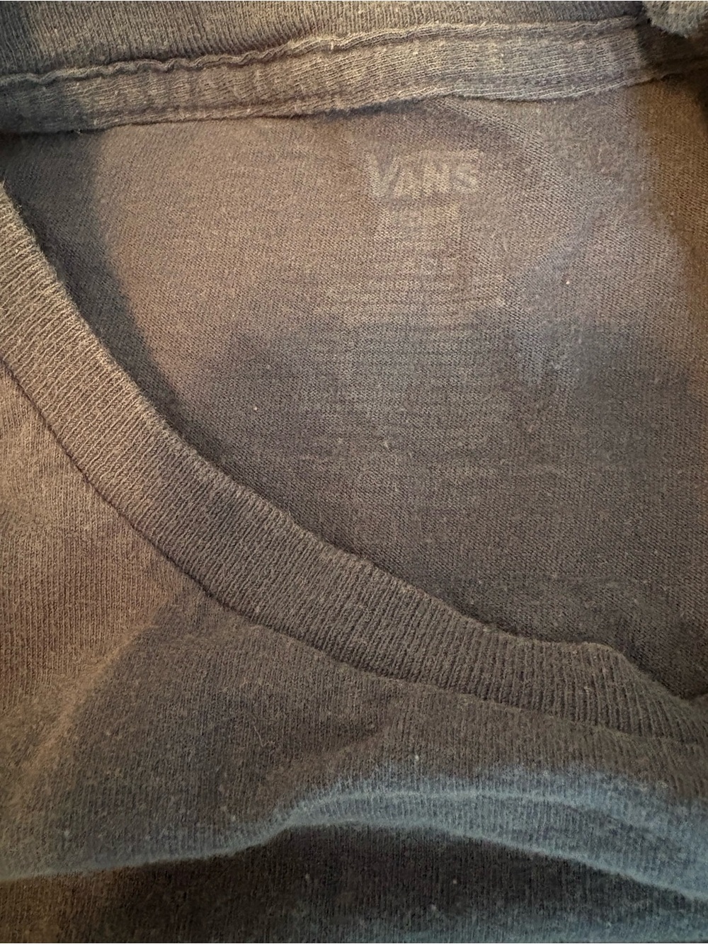 Vans Men's Navy Short-Sleeve Logo T-Shirt - Picture 7 of 7